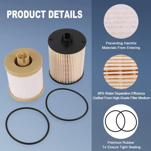 Miniatura 5 de DICMIC Filtro de combustible compatible con Ford F250 F350 F450 F550 Super Duty 6.4L Diesel 2008-2010 Reemplazo # FD-4617, 3C346731AA, 3C346731AA