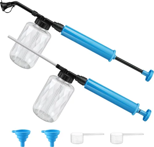 Miniatura 9 de Qualirey Polvo de tierra de diatomeas, dispensador aplicador de polvos de jardín de 16.9 fl oz, polvo de polvo, aplicador de polvos para el hogar