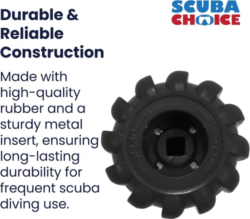 Miniatura 2 de Scuba Choice Scuba Diving Tank Valve Knob - Round