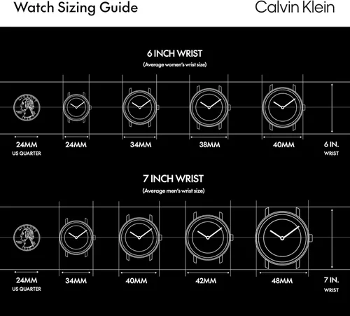 Miniatura 6 de Calvin Klein Reloj de mujer con bisel retorcido - 24mm 2H de cuarzo - Brazalete ajustable de acero inoxidable - Resistente al agua hasta 30 metros