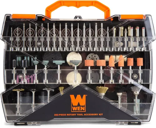 Miniatura 5 de WEN 230282A Kit de accesorios para herramientas rotativas de 282 piezas con estuche de transporte