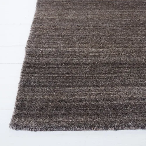 Miniatura 5 de SAFAVIEH Himalaya Collection - Alfombra decorativa, 3 x 5 pies, carbón, lana hecha a mano, ideal para zonas de alto tráfico en entrada, sala