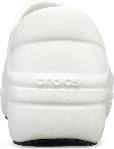 Miniatura 3 de Crocs Neria Pro II - Crocs embellecidos para mujer Zapatos de trabajo antideslizantes, blanco, 5