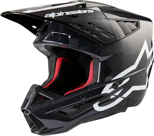 Miniatura 7 de Alpinestars SM5 Corp Helmet, Lightweight Protection for MX Riders Rojo brillante brillante