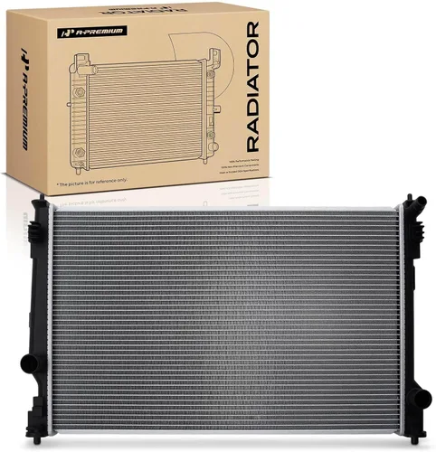 A-Premium Conjunto de radiador de refrigerante del motor compatible con Toyota Camry 2018 2019 2020 2021, 2.5L 3.5L, repuesto # 1640025130