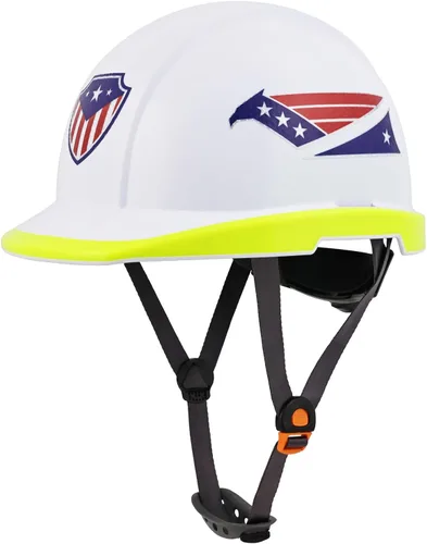 LOHASPRO Cascos Duros Electricista Construcción Trabajo Casco de Seguridad Estilo Gorra ANSI Z89.1 Aprobado OSHA Casco Duro Hombres Trabajador
