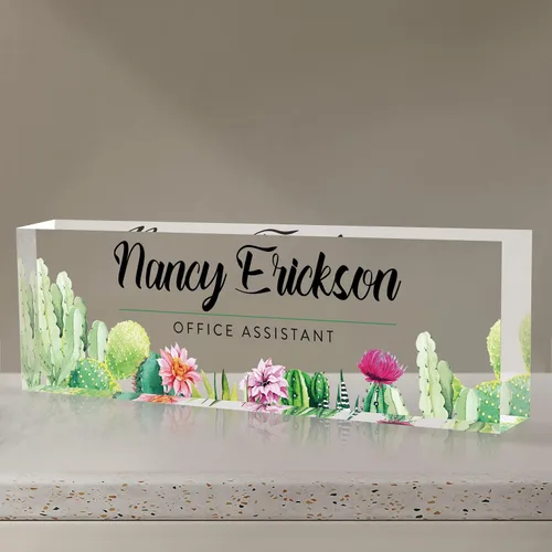 Miniatura 16 de Placa de nombre personalizada para escritorio de oficina, placa de nombre personalizada para escritorios, decoración de escritorio de oficina