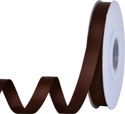 Miniatura 68 de YAMA - Cinta de grogrén negra de 1 1/2 pulgadas, 50 yardas, cinta negra para envolver paquetes de regalo, diseño floral, manualidades, decoración