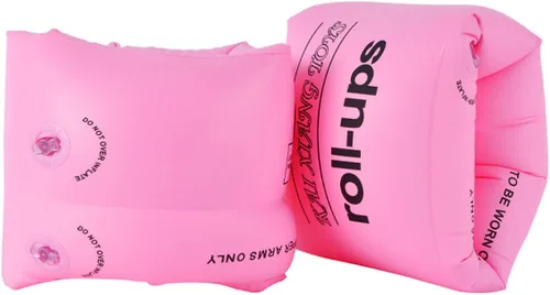 Miniatura 9 de Topsung Bandas inflables para brazos, mangas de flotación, alas de agua, flotadores de brazo de natación para adultos y niños _2 x azules