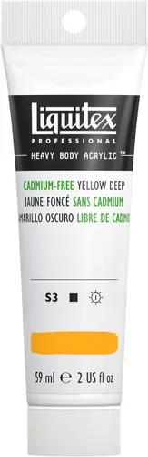 Miniatura 25 de Liquitex Pintura Acrílica Profesional de Cuerpo Pesado, Tubo de 2 oz (59ml), Rojo Fluorescente