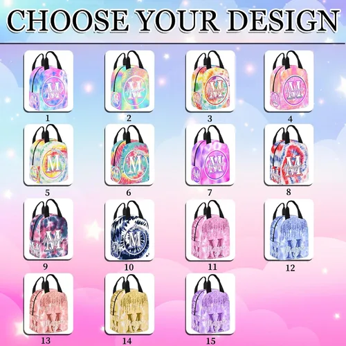 Miniatura 121 de Texto personalizado Elefante desgaste gafas mochila mochila mochila casual Daypack bolsa para mamá niñas, color86-4, Mochilas Daypack