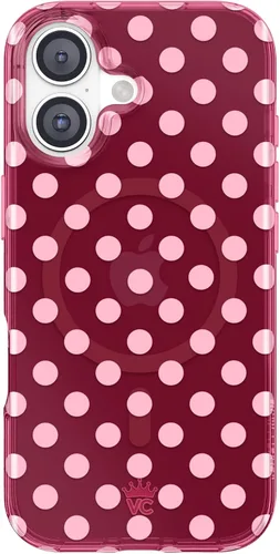 Miniatura 209 de VELVET CAVIAR Funda para iPhone 15, compatible con MagSafe, probada contra caídas de 10 pies, fundas protectoras de diseño, leopardo color rosa