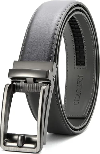 CHAOREN Cinturón de trinquete - Cinturón de vestir para hombre de 1 38 pulgadas Comfort Click - Compañero perfecto para Oxfords de hombre