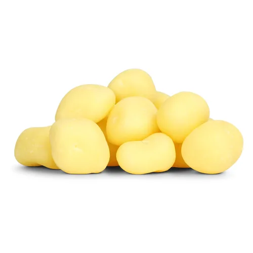 Miniatura 3 de It's Delish - Dados de piña cubiertos de yogur de 2 libras a granel Fruta cubierta de yogur kosher sin lácteos para aperitivos veganos Piña seca