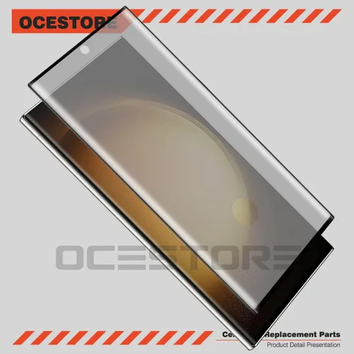 Miniatura 4 de OCESTORE Paquete de 2 protectores de pantalla de privacidad, antiespías, antiarañazos, ultrafino, transparente, 9H, de vidrio templado, repuesto