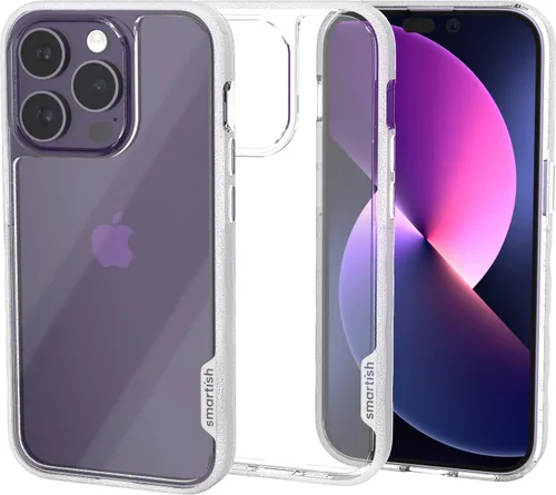 Miniatura 56 de Smartish® - Funda MagSafe transparente para iPhone 17, Gripmunk, funda delgada magnética [ligera + protectora], cubierta de agarre delgada