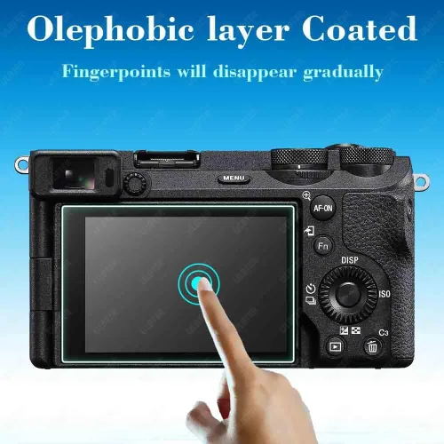 Miniatura 4 de ULBTER Protector de pantalla para cámara Sony Alpha A7C II A7CR A6700 7C II A7CII 6700 A7C R y cubierta de zapata caliente 0.012 in 9H dureza