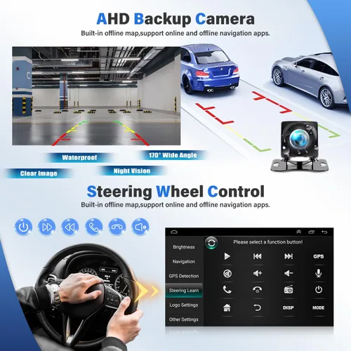 Miniatura 5 de Android 13 - Radio estéreo para automóvil de 9 pulgadas, HD Carplay, reproductor de radio GPS compatible con Ford F150 F-150 2009-2014 navegación