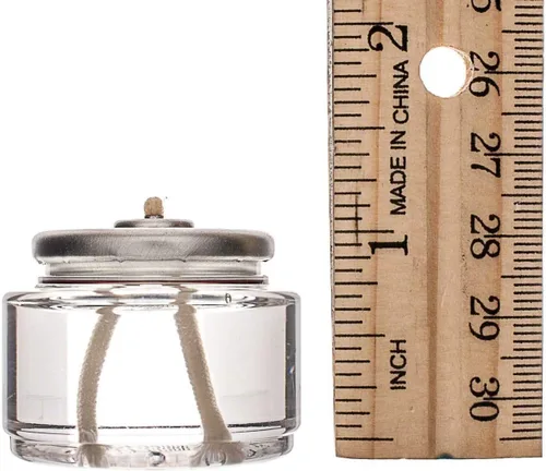 Miniatura 3 de D'light Online HD8-90 Cera líquida desechable transparente de 8 horas de vela líquida de celda de combustible, cartucho de vela de aceite líquido