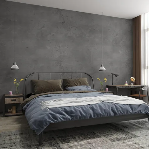 Miniatura 7 de 3yecao - Papel tapiz autoadhesivo estilo falso hormigón de cemento en 3D, papel adhesivo mate de vinilo para paredes de dormitorio, sótano, baño, 31