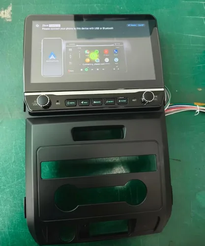 Miniatura 3 de Radio de coche estéreo unidad principal para Ford F150 2009 2010 2011 2012 2013 2014 con Carplay inalámbrico Android Auto 10 pulgadas pantalla