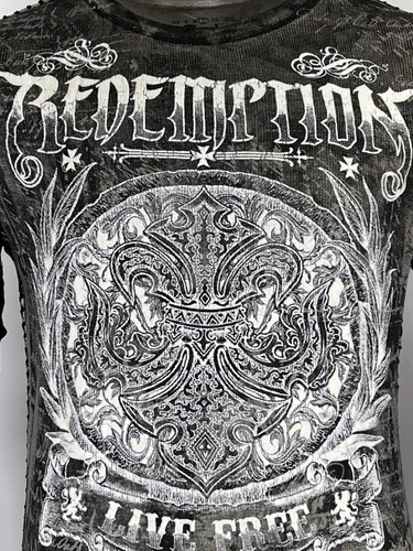 Miniatura 7 de Archaic by Affliction - Camisa térmica para hombre, color gris blindado, Gris