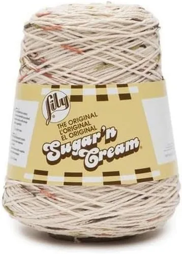 Miniatura 14 de Lily Sugar N Cream - Ovillos de hilo negro - 1 paquete de 14oz/400g - Algodón - #4 Mediano - 640 metros - Para tejer/croché