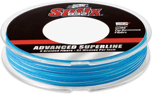 Sufix 832 Advanced Superline Cuerda de pescar trenzada - 150 yardas