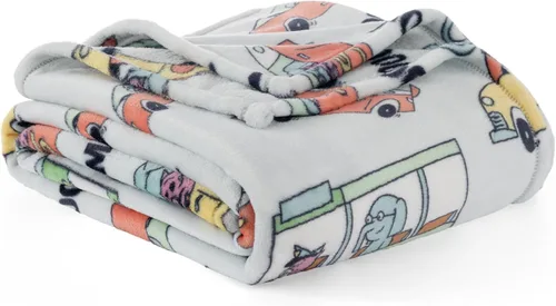 Miniatura 11 de Berkshire Peanuts® VelvetLoft® - Manta extragrande para niños con el adorable personaje de Snoopy, de lino, con la imagen de Peanuts Snoopy