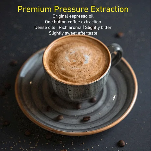 Miniatura 6 de Máquina de café espresso portátil, cafetera de viaje compatible con cápsulas NS y café molido, máquina de café espresso portátil operada manualmente