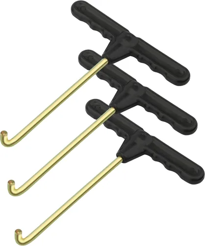Marvelity Kit de herramientas de tracción de resorte de trampolín, piezas de trampolín, extractor de gancho en T, accesorios de trampolín gancho en