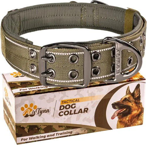 Miniatura 11 de ADITYNA - Collar para perros gigantes con asa - Collar ajustable XXL de 30 a 36 pulgadas - Diseñado exclusivamente para razas de perros enormes como