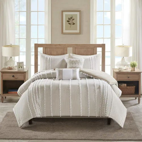 Miniatura 3 de Harbor House Anslee - Almohada decorativa rectangular de lino y algodón, bordada, estilo cabaña/país, 12 pulgadas de ancho x 20 pulgadas de largo