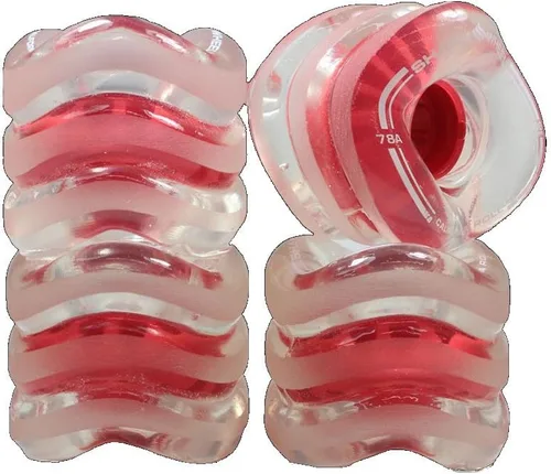 Miniatura 12 de Shark Wheel 60 mm ruedas para Longboard de crucero, Fórmula DNA, juego de 4 ruedas