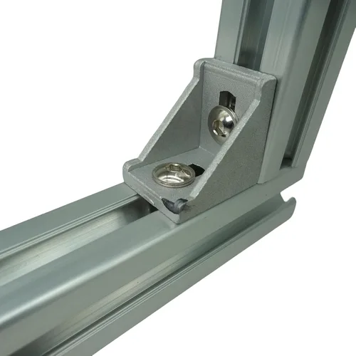 Miniatura 4 de SANTIE Perfiles de aluminio de ranura en T de 1.181 in x 1.181 in con ranura en T de 0.315 in corte a longitud 1.969 in, perfil de extrusión