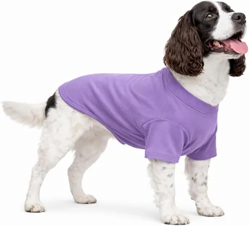 Miniatura 14 de Lovelonglong 2019 - Ropa para mascotas, Disfraces para Perro, Ropa Camisetas en blanco para Perros Grande Medianos Pequeños 100% Algodón 18