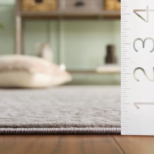 Miniatura 118 de SAFAVIEH Alfombra 10x14 - Colección Reflection - Grande - Beige y Crema, Sin Desprendimiento y Fácil Limpieza, Ideal para Sala de Estar, Dormitorio