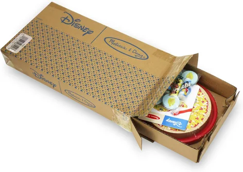 Miniatura 6 de Melissa & Doug Mickey Mouse - Juego de pizza de madera y pastel de cumpleaños (32 piezas) - Play Food