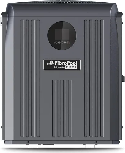 FibroPool FH235-i - Bomba de calor para piscina con inversor completo, calentador eléctrico para piscinas de hasta 7,500 galones, control de