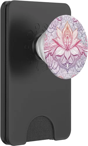 Miniatura 7 de Flor de loto para meditación de yoga rosa Zen Namaste idea de regalo PopSockets agarre y soporte para teléfonos y tabletas