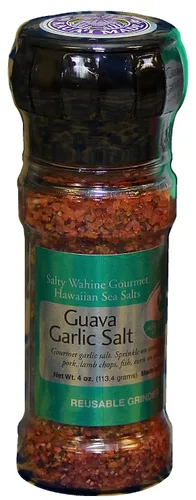 Miniatura 9 de Salty Wahine Gourmet Hawaiian Sea Salts Condimento para aves de corral de piña, 3 onzas