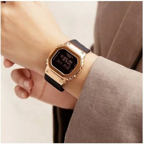 Miniatura 5 de G-Shock GM-S5600 Full Metal Oro Rosa Negro Oro Rosa Gms5600pg-1