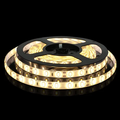 Tira de luces led Rayhoo de 197 in SMD 5630, impermeable, CC 12 V 60 W, color blanco/blanco cálido, Blanco Warm