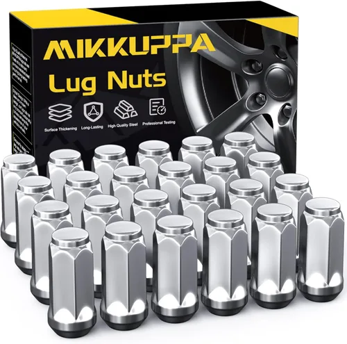 MIKKUPPA Tuercas de rueda 9/16-18 - Reemplazo para Dodge Dakota 2005-2011, Durango 2004-2009, RAM 1500 2004-2009, RAM 2500 1994-2010, RAM 3500