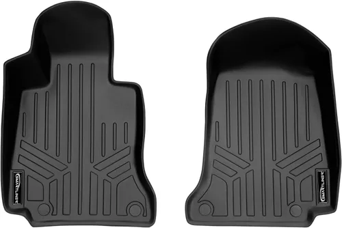 MAXLINER - Juego de alfombrillas de primera fila, color negro para Mercedes Benz Clase C Sedan 2015-2021