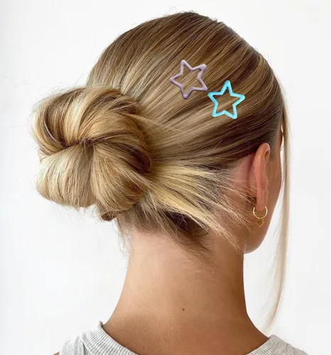 Miniatura 6 de Pinzas para el cabello a presión, kit de accesorios para niñas y mujeres, ballet, danza, U en forma de U, pinzas Bobby, 42 piezas