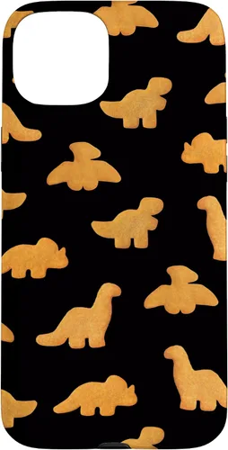 Miniatura 9 de Patrón de pepitas de pollo para iPhone XR Dinos Estuche negro realista divertido Dino