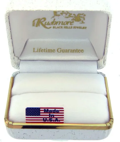 Miniatura 2 de Hermoso! Black Hills Gold Sterling - Plata de ley con anillo masón azul G cuadrado y brújulas masón