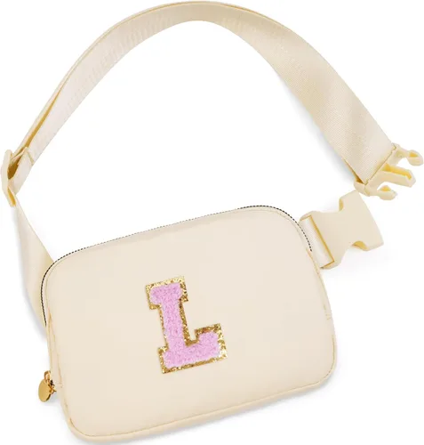 Miniatura 58 de Bolsa de cinturón para niñas y mujeres, bolsas cruzadas, riñonera, riñonera personalizada, Negro, Small