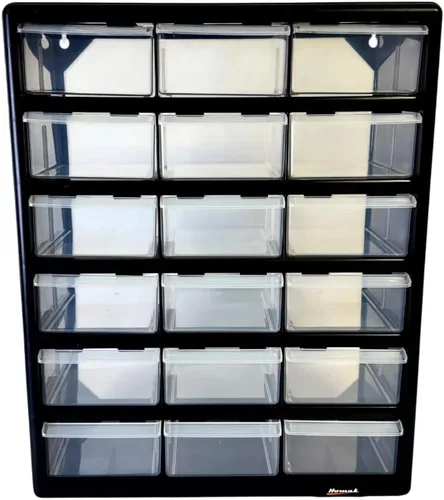 Miniatura 2 de Homak 12 cajones piezas de plástico organizador